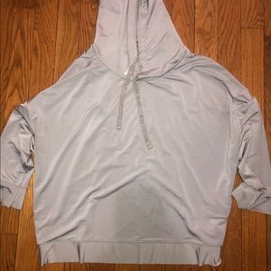 Silk hoodie